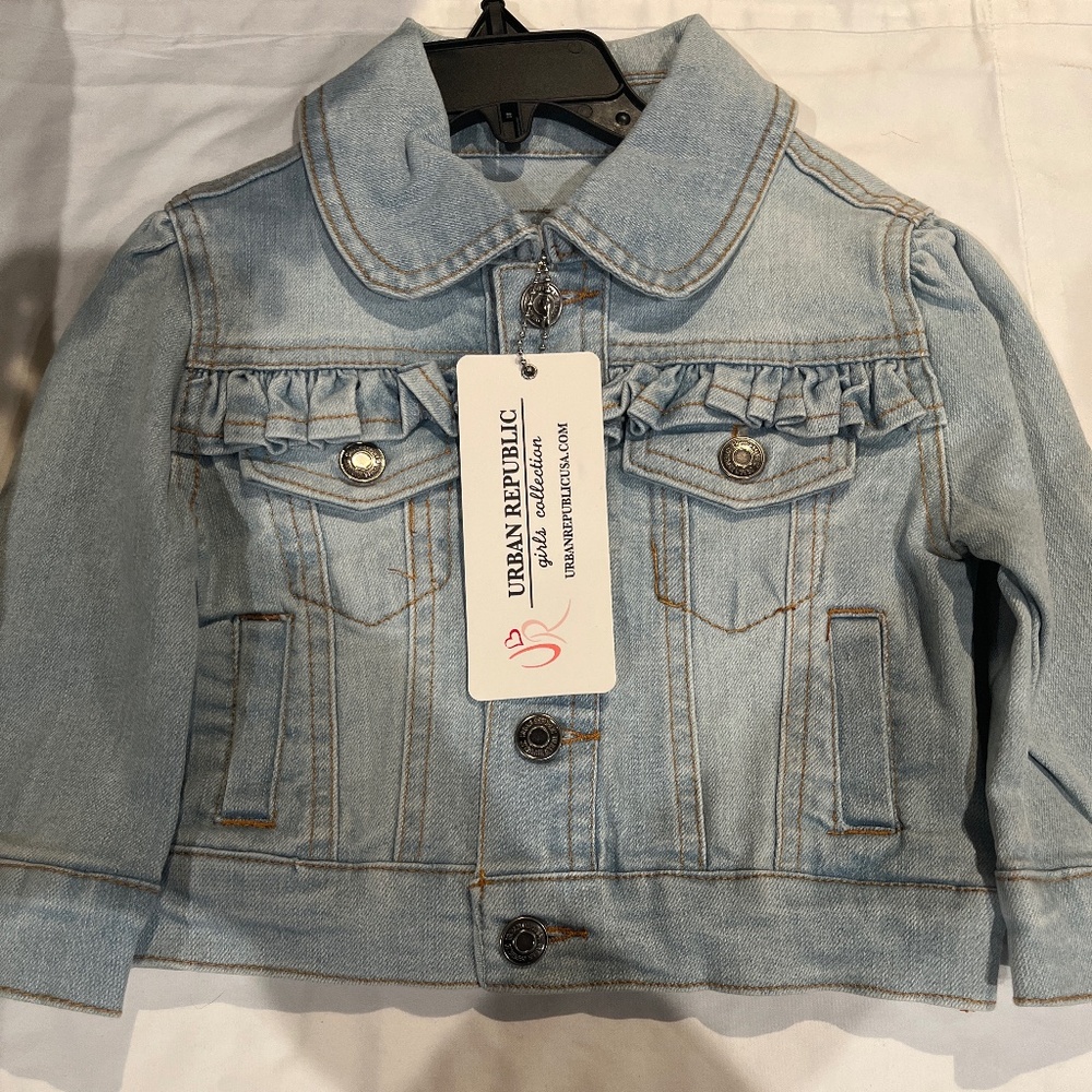 Urban republic jacket 12M demon light with ruffle